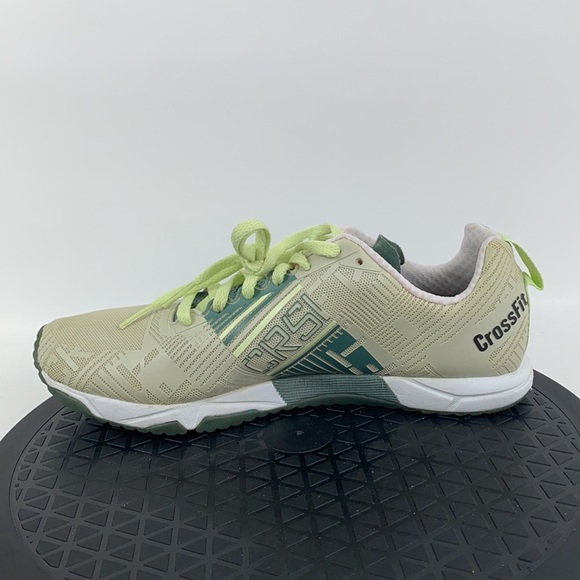 Reebok CR5FT CF.0021 Green/White Crossfit Training Shoes Women's Size 8 - Picture 9 of 11